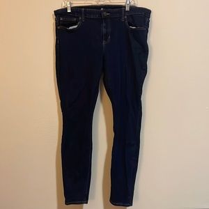 Gap dark wash jeans